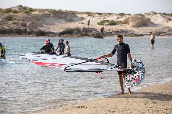 צוברי חוזר לגלוש // צילום: מישל דוט קום